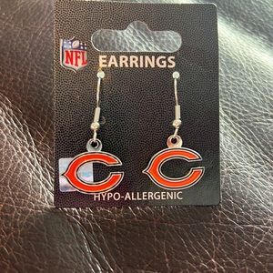 Chicago Bears earrings